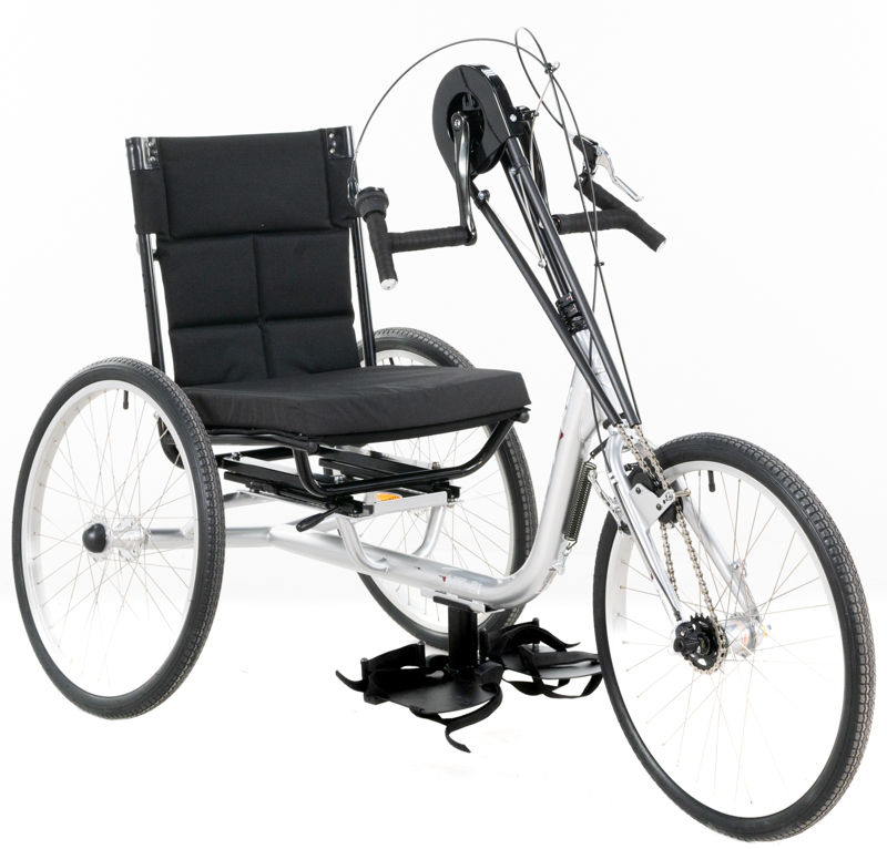 Sarah's Silver Sun HT-3 Handcycle