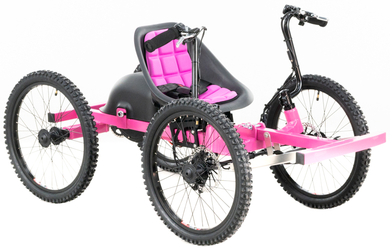 Sarah's Pink NOTAWHEELCHAIR Kid Rig