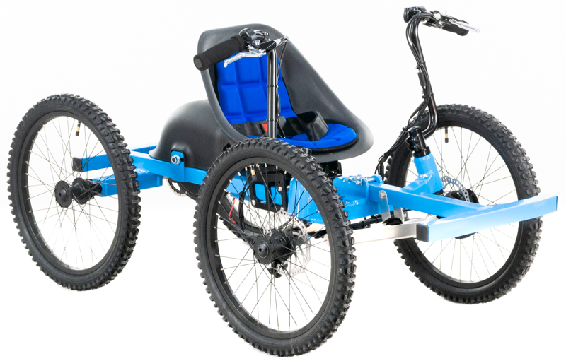 Eric's Blue NotAWheelchair Kid Rig