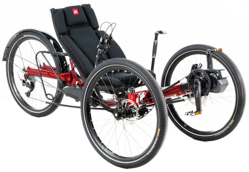 Azub Ti-FLY X Full Suspension Recumbent Trike