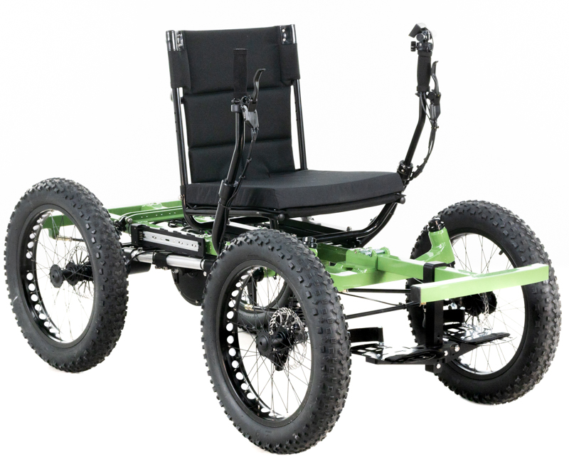 Christina's Dark Green NOTAWHEELCHAIR Rig