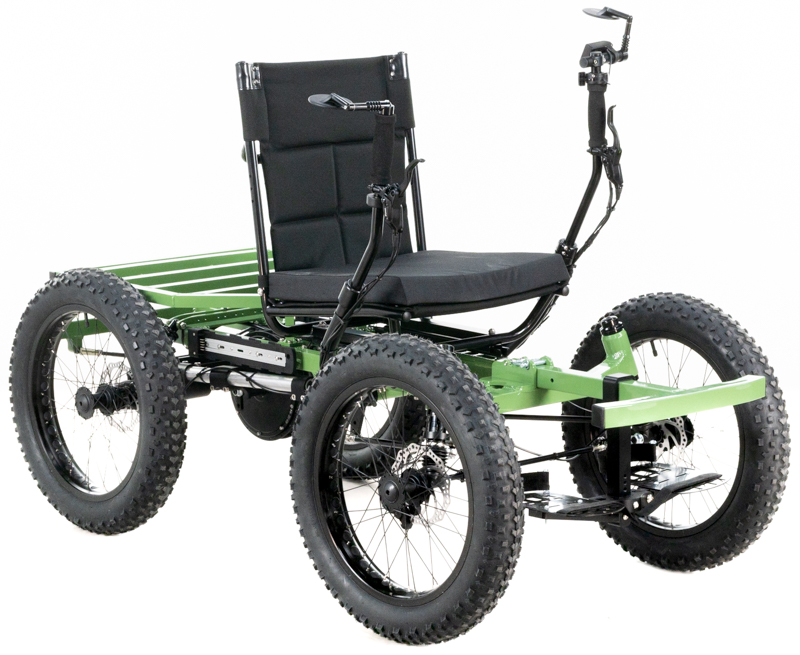 John's Dark Green NotAWheelchair Rig