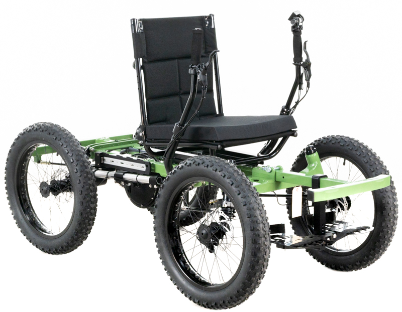 John's Dark Green NotAWheelchair Rig