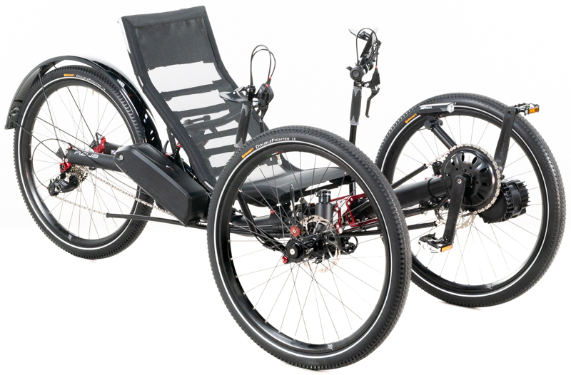 Azub Ti-FLY X Full Suspension Recumbent Trike