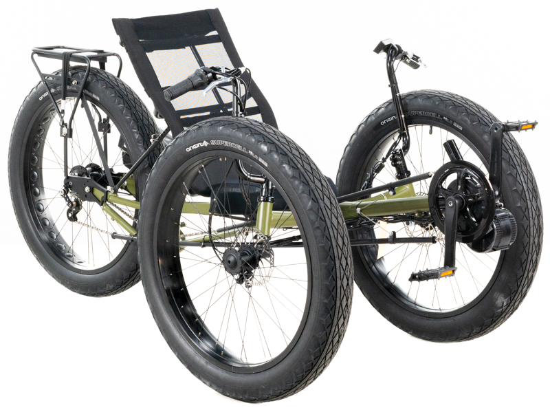 Utah Trikes - Kurt's Beast Fat Tad Crawler Electric Trike