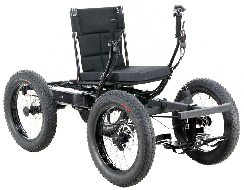 Stephenr's Crinkle Black NotAWheelchair Rig