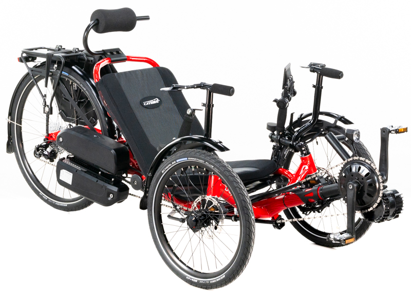 Catrike Dumont Full Suspension Folding Trike