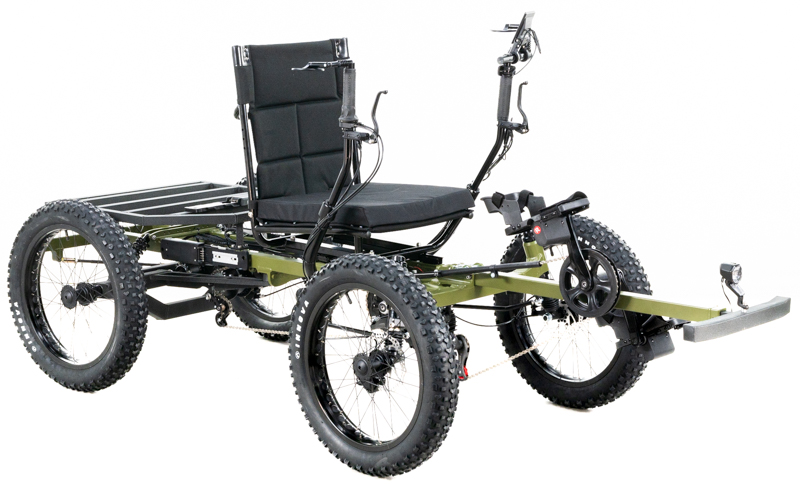 Revolution eQuad RS - Pedal-Electric Hybrid Recumbent Quad