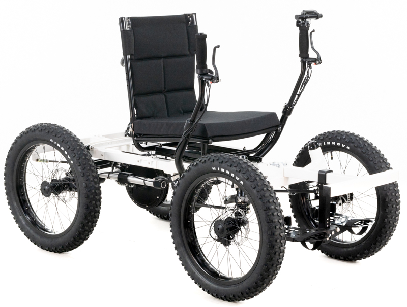 Olya's Pearl White NotAWheelchair Rig