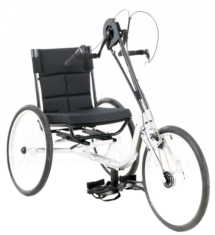 John's Silver Sun HT-3 Handcycle 