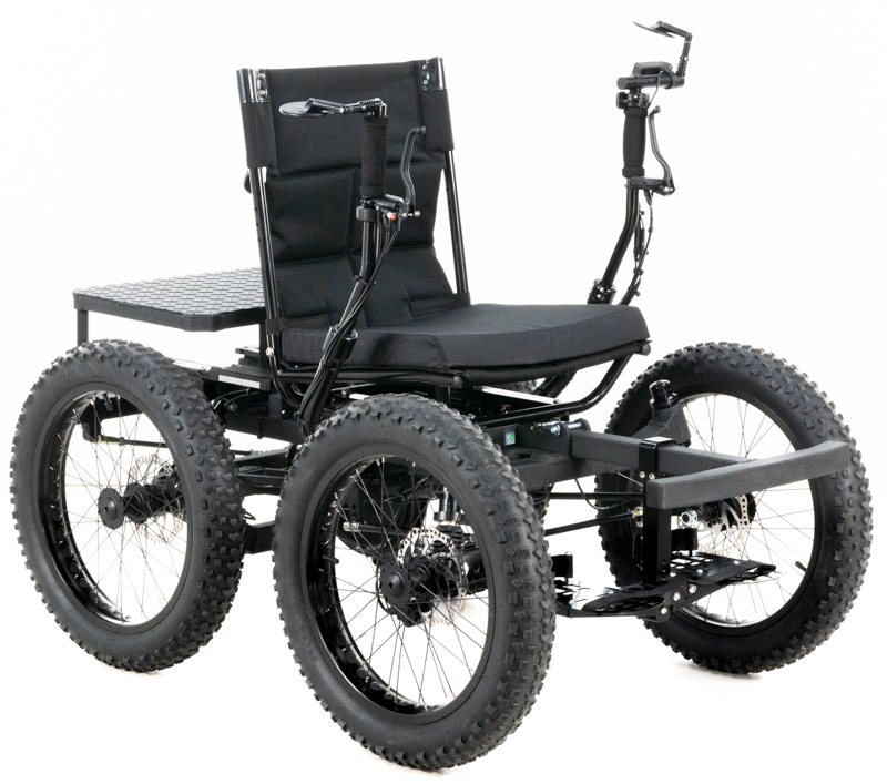 Mirza's Crinkle Black NotAWheelchair Mini Rig