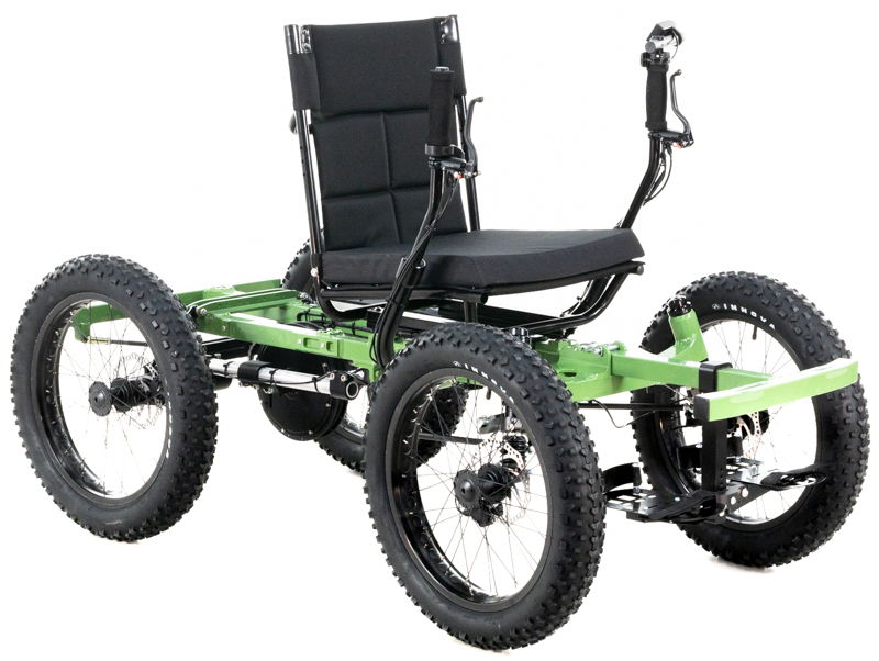 Chris' Dark Green NotAWheelchair Rig