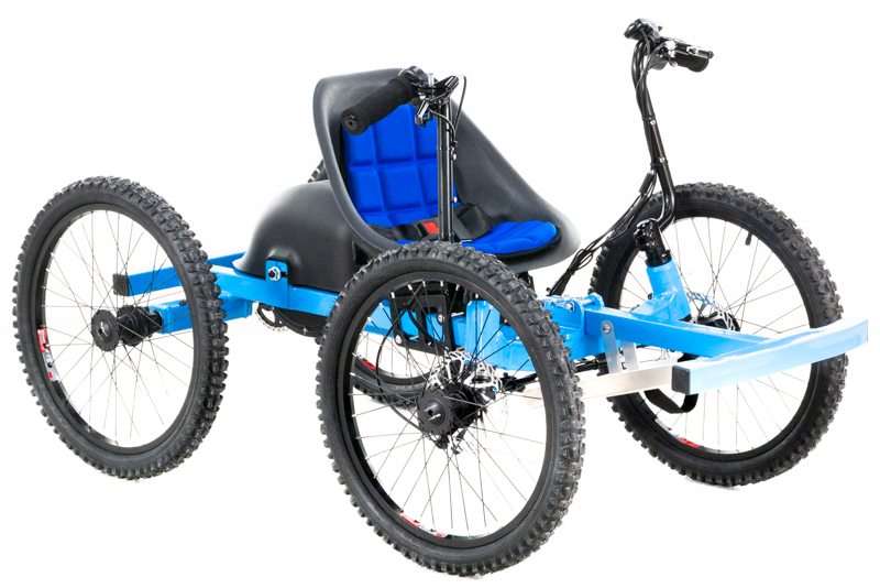 Karen's Blue NotAWheelchair Kids Rig