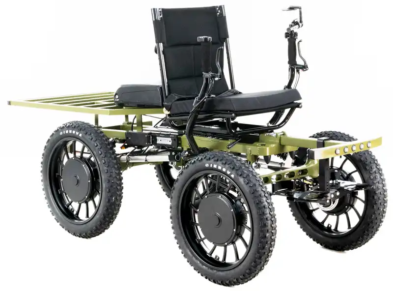 Pratt's Army Green Revolution 4x4 eQuad FS