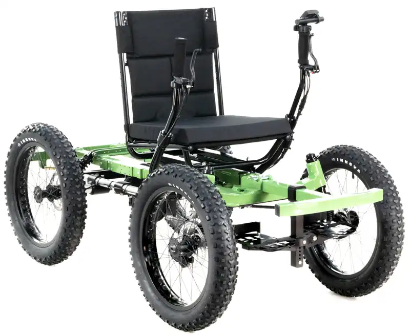 Aaron's Dark Green NotAWheelchair Rig