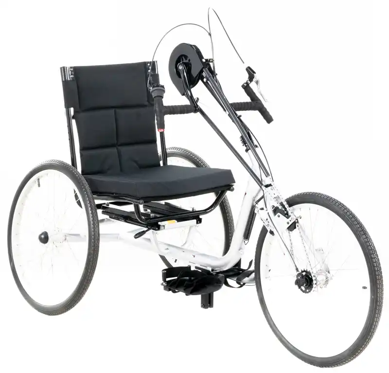 Jim's Silver Sun HT-3 Handcycle