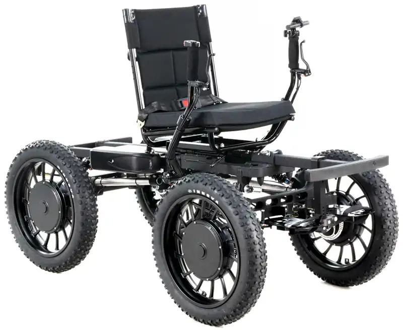 Linda's Crinkle Black NotAWheelchair Big Rig