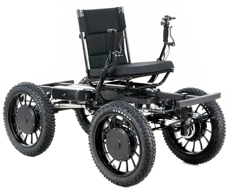 Don's Crinkle Black NotAWheelchair Big Rig