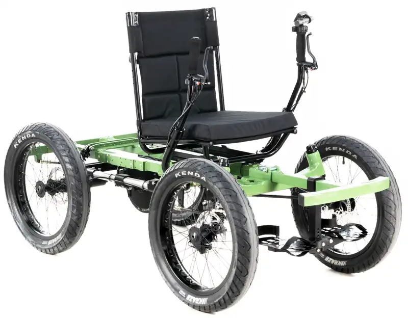 Derek's Dark Green NotAWheelchair Rig