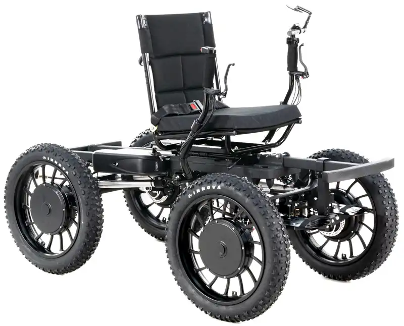 Alan's Crinkle Black NotAWheelchair Big Rig