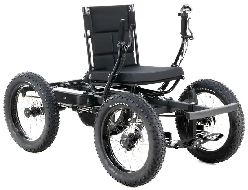 Rosemarie's Crinkle Black NotAWheelchair Rig