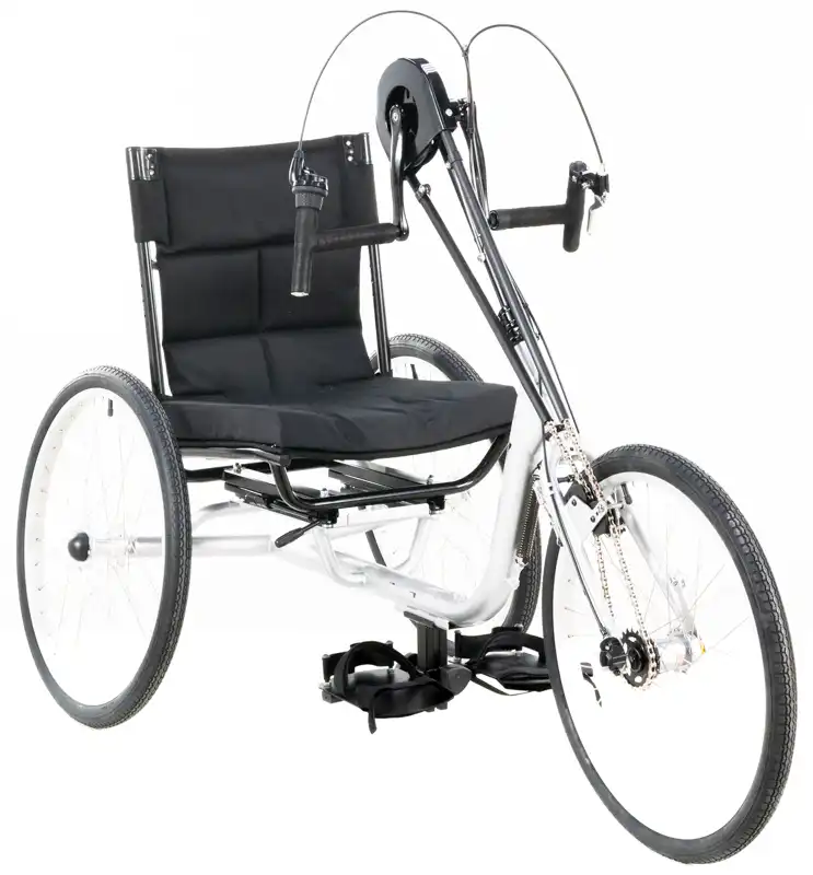 Doreen's Silver Sun HT-3 Handcycle