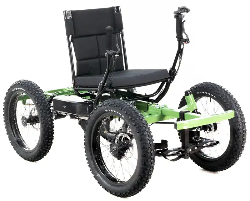 Nathan's Dark Green NotAWheelchair Rig