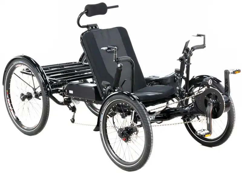 Kenji's Liquid Black UTCustom Catrike Cat-4 Quad