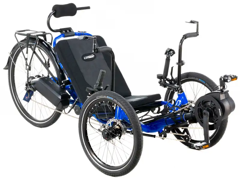 Scott's Electric Blue Catrike Dumont