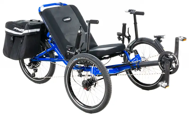 Blaine's Electric Blue Catrike MAX