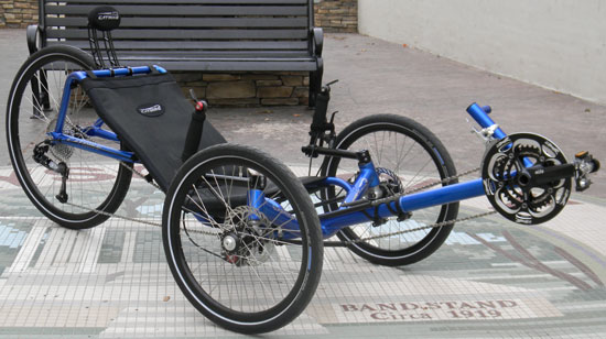 Catrike Expedition Recumbent Trike