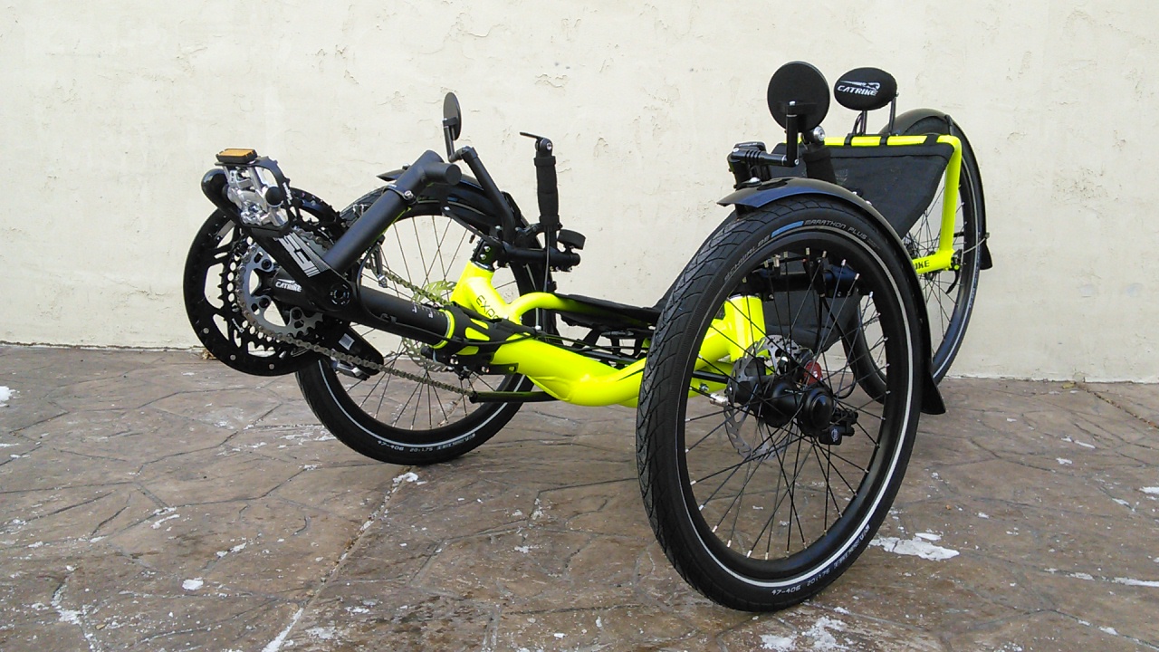 Catrike Expedition Recumbent Trike