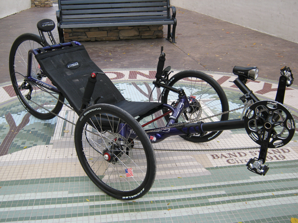 Catrike Expedition Recumbent Trike