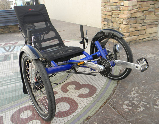 HP Velotechnik Gekko FX 20 Recumbent Trike