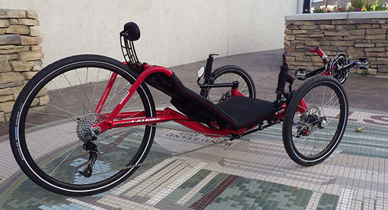 Catrike Expedition Recumbent Trike