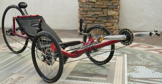 Catrike Expedition Recumbent Trike