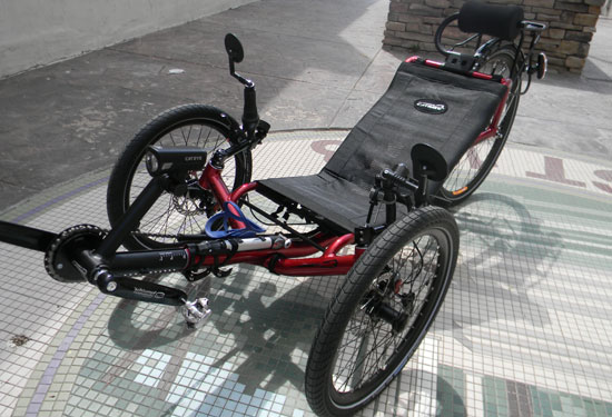 Catrike Expedition Recumbent Trike