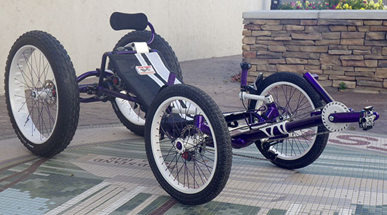 UTCustom Catrike Cat-4 Recumbent Quad