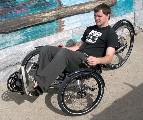 Catrike Expedition Recumbent Trike