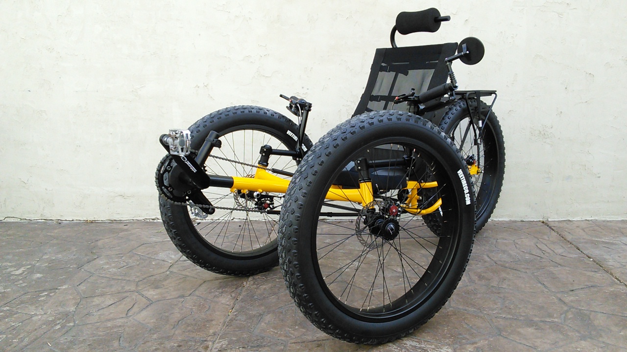 UTCustom Fat Tad Crawler Recumbent Trike