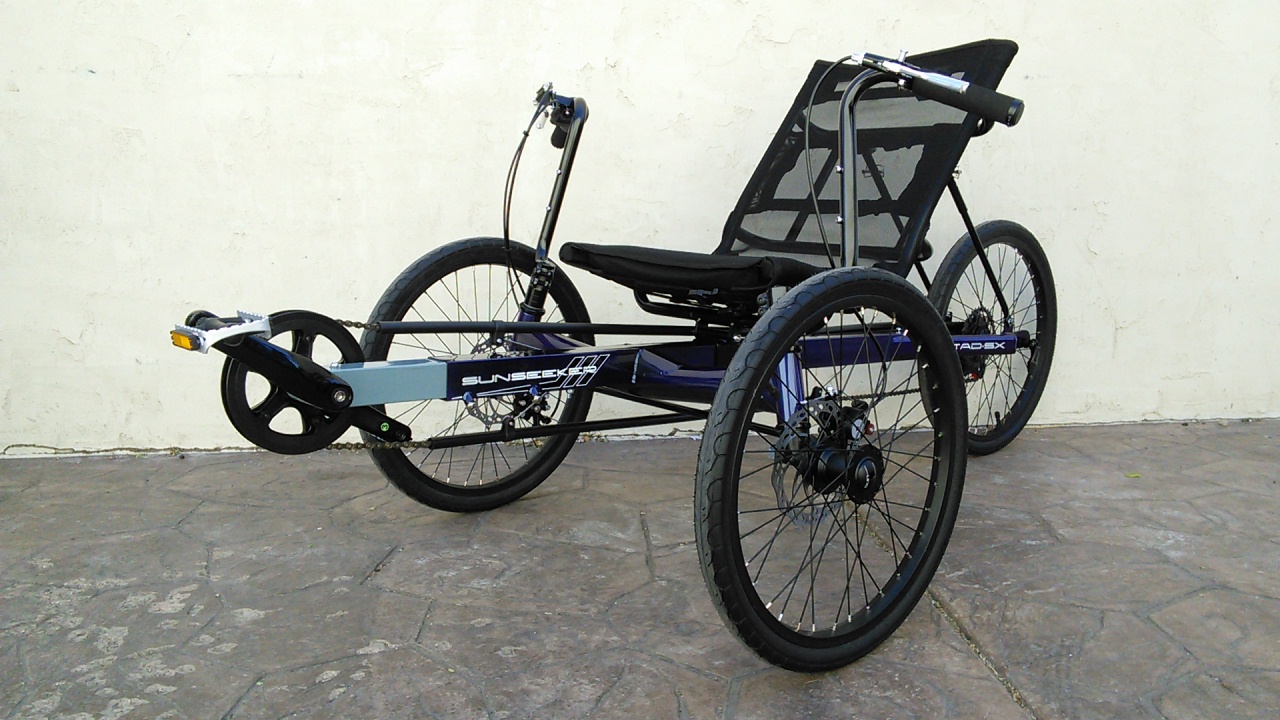 SunSeeker Eco Tad SX Tadpole Recumbent Trike