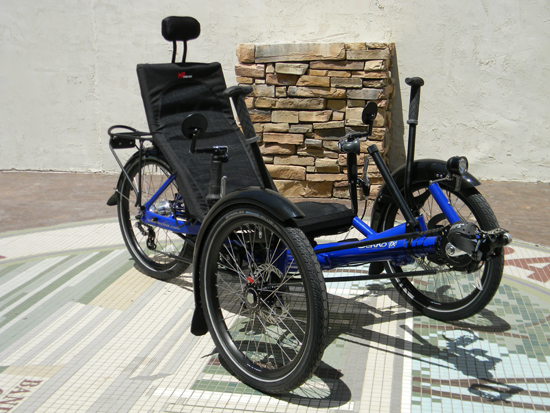 HP Velotechnik Gekko FX 20 Recumbent Trike