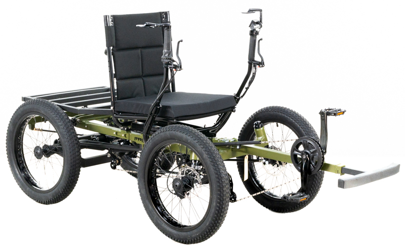 Revolution eQuad RS - Pedal-Electric Hybrid Recumbent Quad