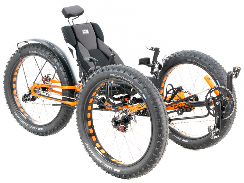 ICE Full Fat Folding Recumbent Trike