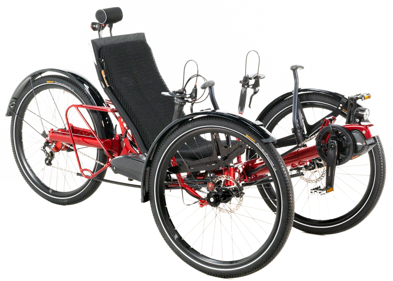 Azub Ti-FLY X Full Suspension Recumbent Trike