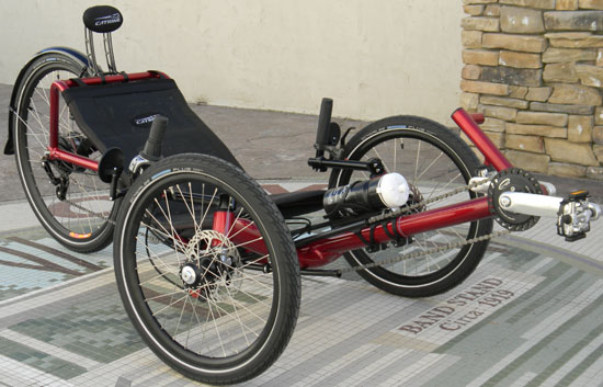 Catrike Expedition Recumbent Trike