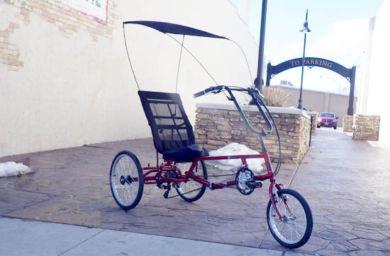 Sun EZ-Tri Classic SX Recumbent Delta Trike