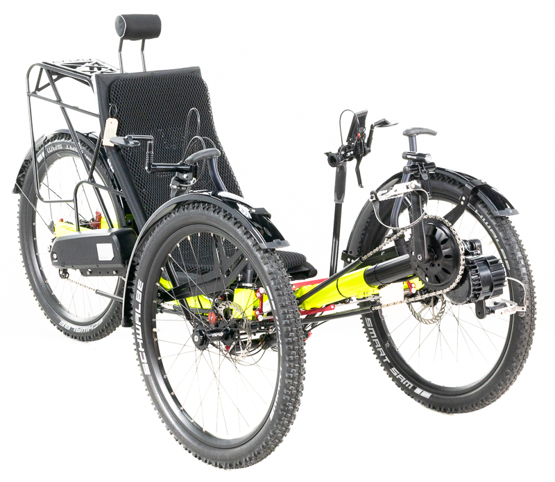 Azub Ti-FLY X Full Suspension Recumbent Trike