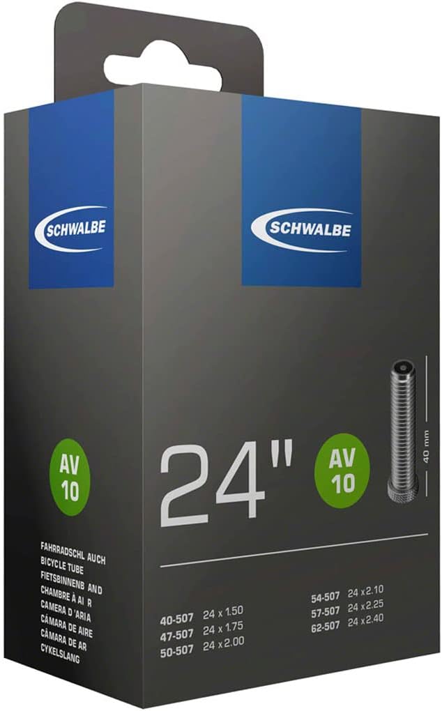 Schwalbe AV10 (24x1.5-2.5) Schrader Tube 