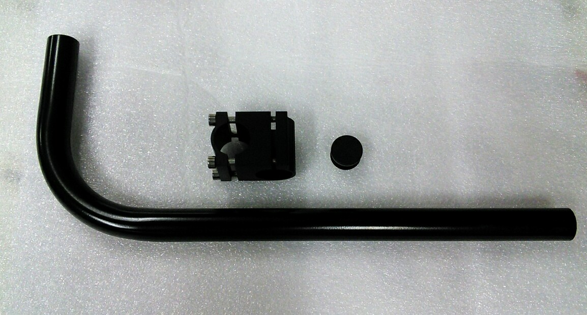 UTCustom Super Mount Bar (single) - Black Anodized Clamp